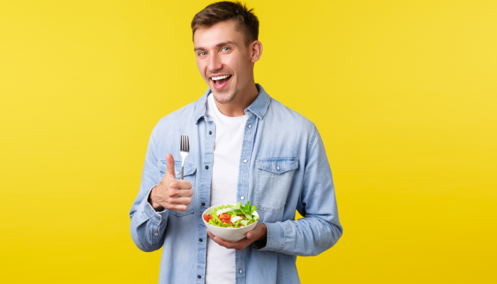 Fotografía para artículo de blog topfarma sobre bajar de peso con una dieta saludable.